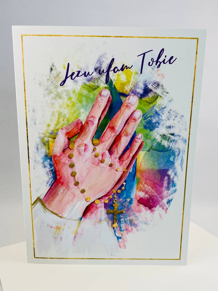 Jesus I Trust in You (10 Cards) for wholesale by Siemka Creations