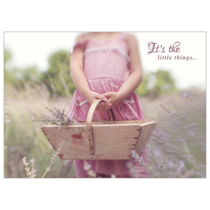 Cesto di Lavanda - Biglietto di Ringraziamento Fede per la vendita all'ingrosso da parte di Legacy