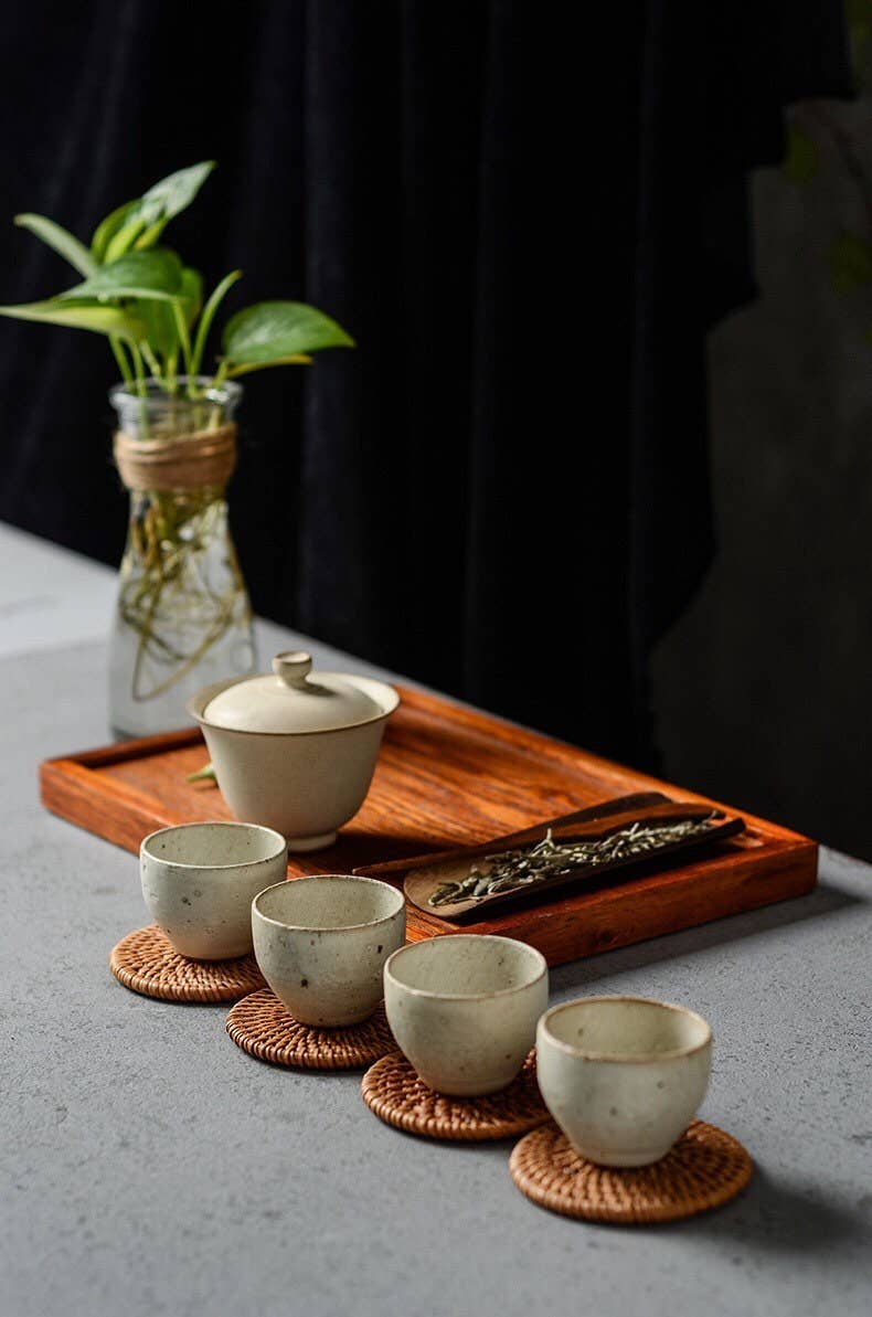 Gohobi （We cover U.S. import duties） - Wholesale Theekopje - Gohobi handgemaakte verpulverde witte theekop5