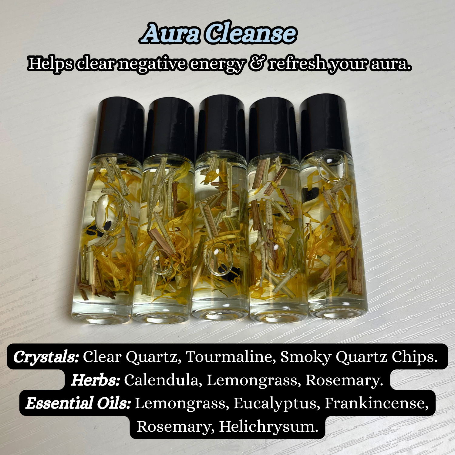 Mystic Showers – Großhandel Aromaöl-Roll-on – Kristall-Infundierte ätherische Öl-Roll-ons | Fertig zum Etikettieren2