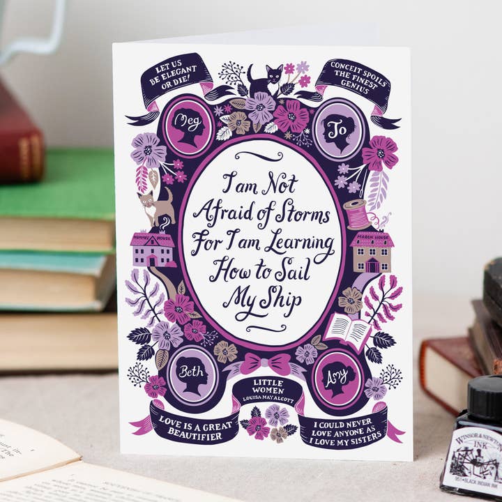 Cath Tate Cards - Wholesale Everyday Greeting Card - LITTLE WOMEN2