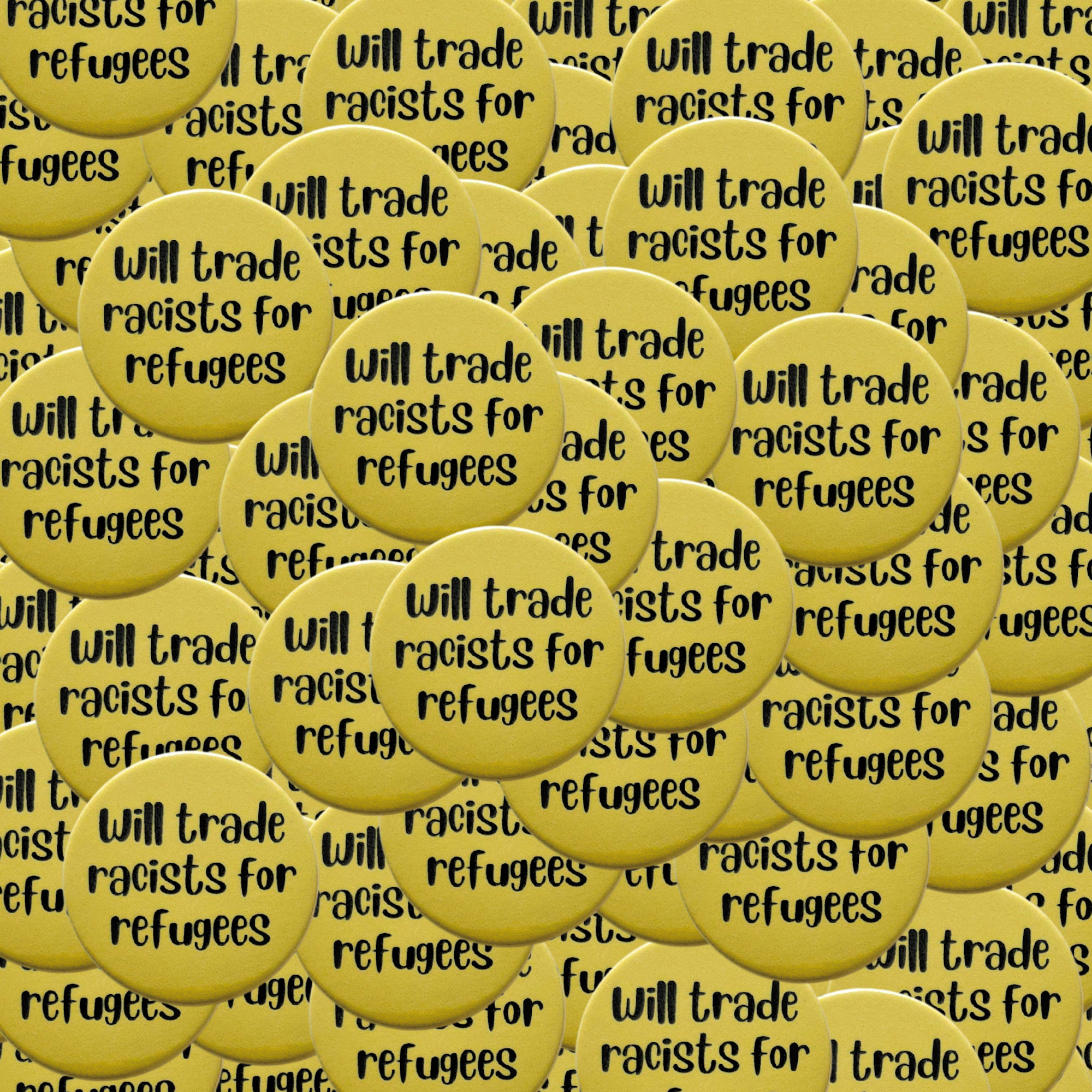 sent with Pride - Wholesale Lapel Pin/Button - Will trade 38mm x 38mm badges, Will trade pin badges2