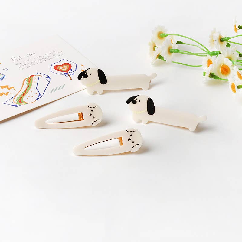 SoapElenGlen - Wholesale Hair Clip - Women's - Adorable Puppy Design Hair Clip, Animal Hair Accessories4