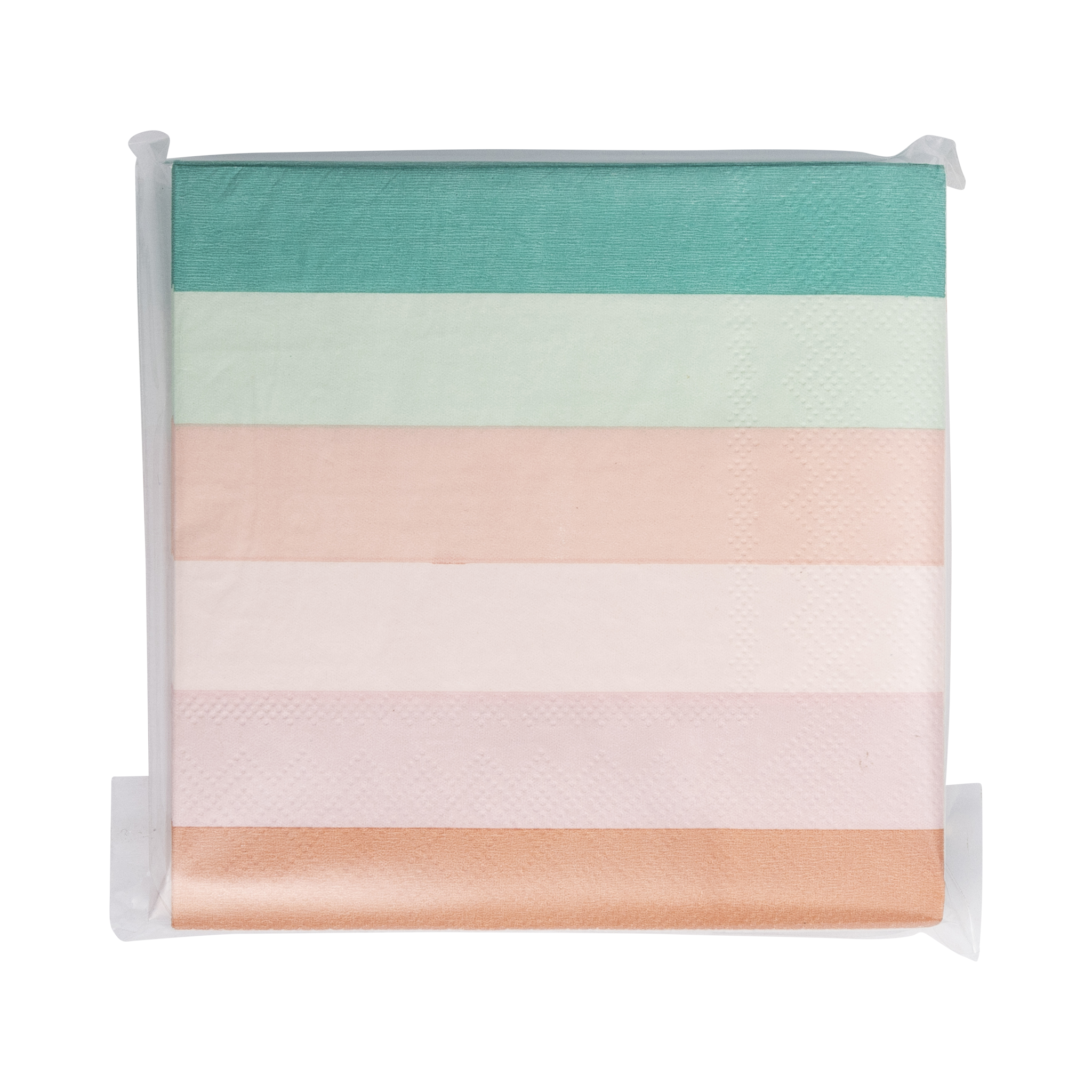 My Mind’s Eye – wholesale Engångsservett – PLMER38 - Mermaid Stripes Cocktailservett1