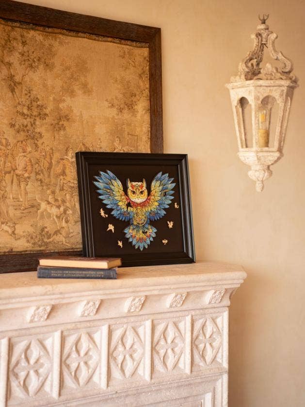 Robotime – Engroshandel Puslespil - Voksen – TA004 Rowood Ugle Træpuslespil4