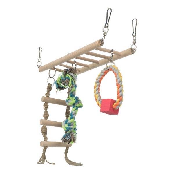 Trixie Suspension Bridge with Toys for wholesale by Trixie UK