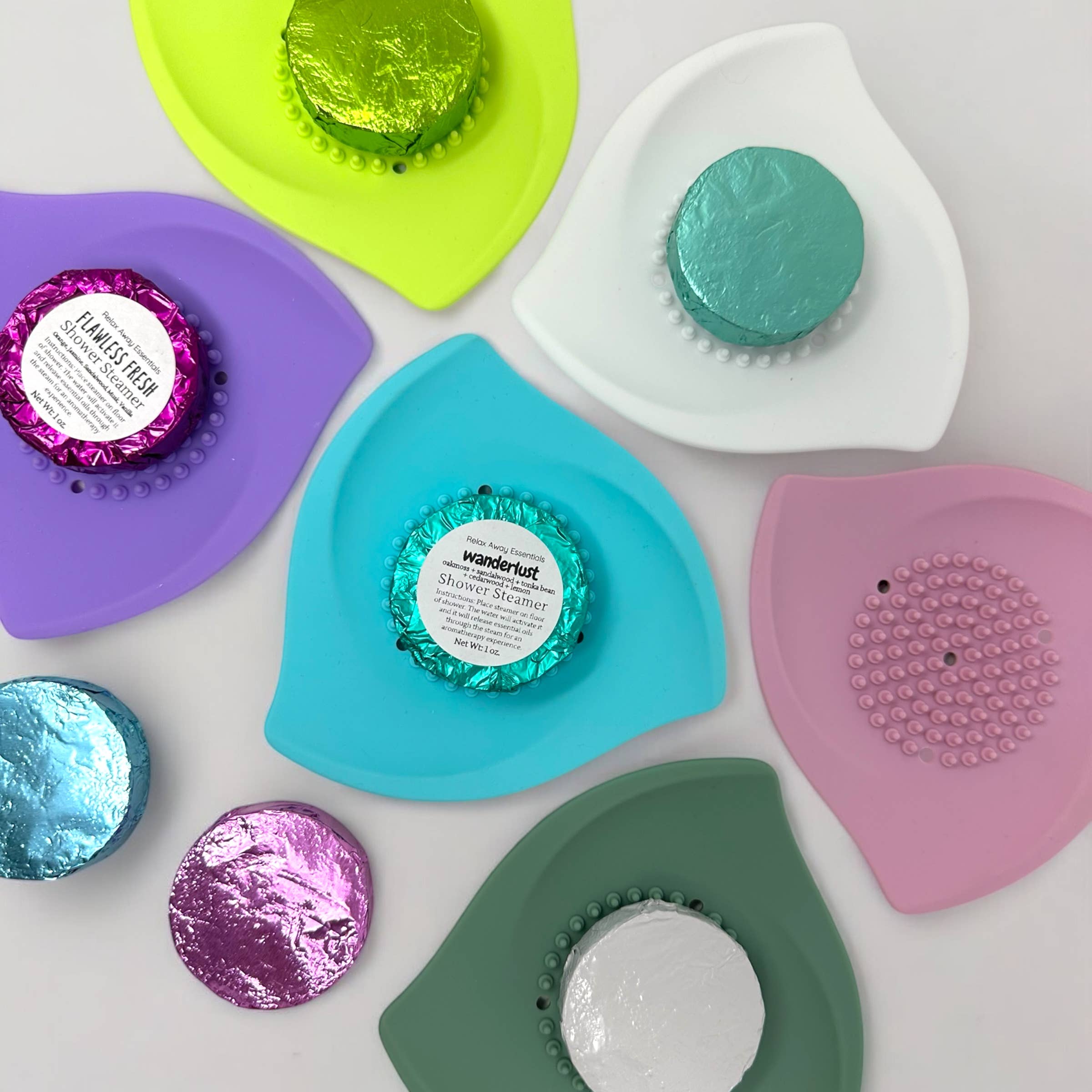 Relax Away Essentials - Wholesale Shower Steamer/Bomb - Shower Steamer Tray - Silicone 7