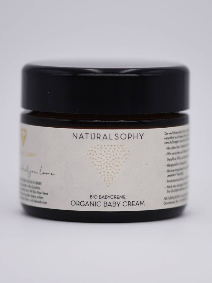 Bio Babycreme 50 ml für den Großhandel von NATURALSOPHY