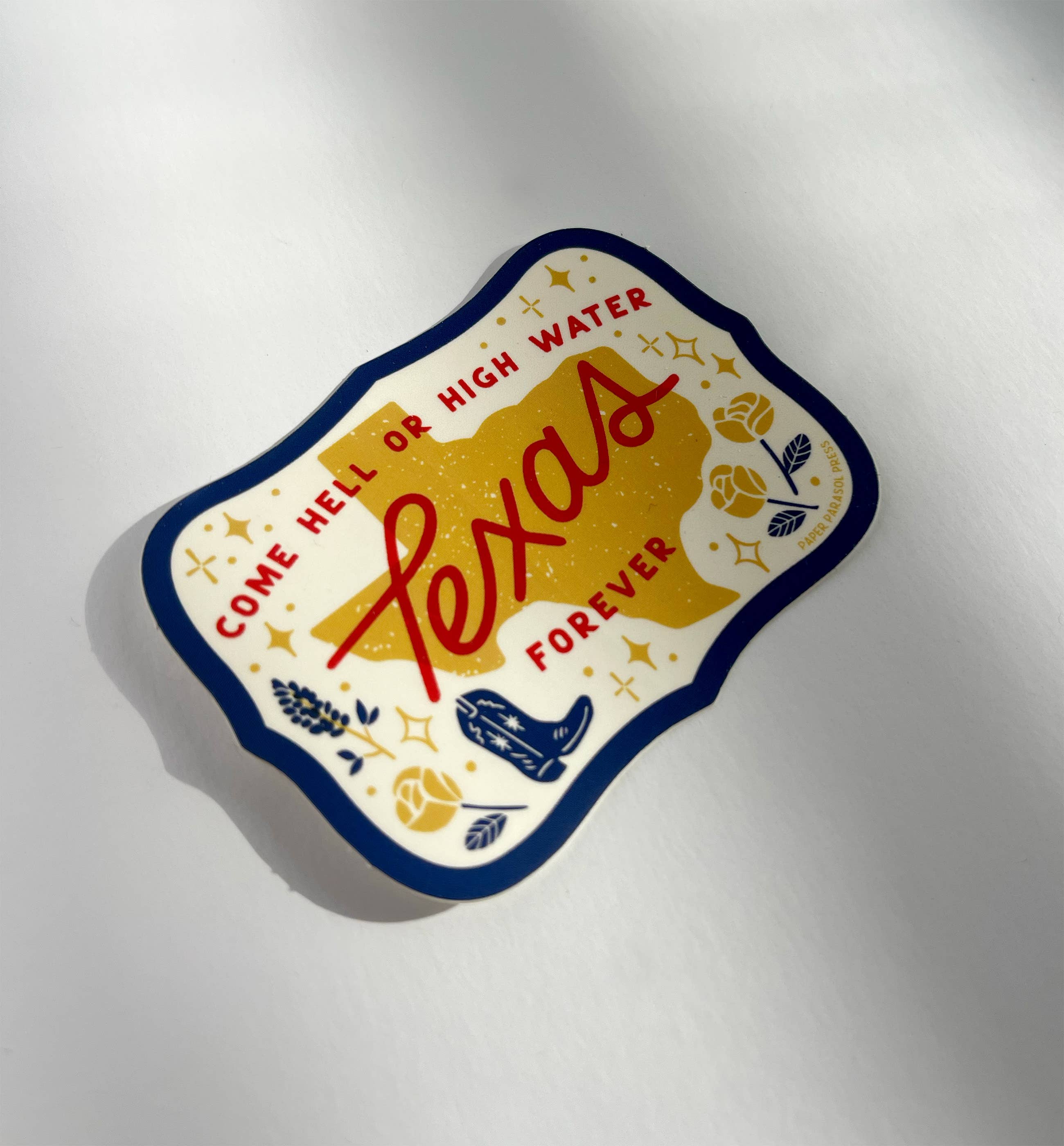 Paper Parasol Press - Wholesale Sticker - Texas Forever Sticker
