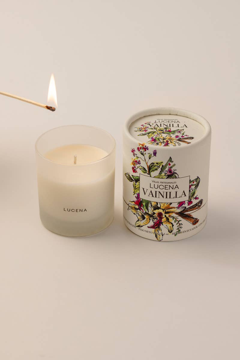 LUCENA - Wholesale Jar/Filled Candle - Vainilla1