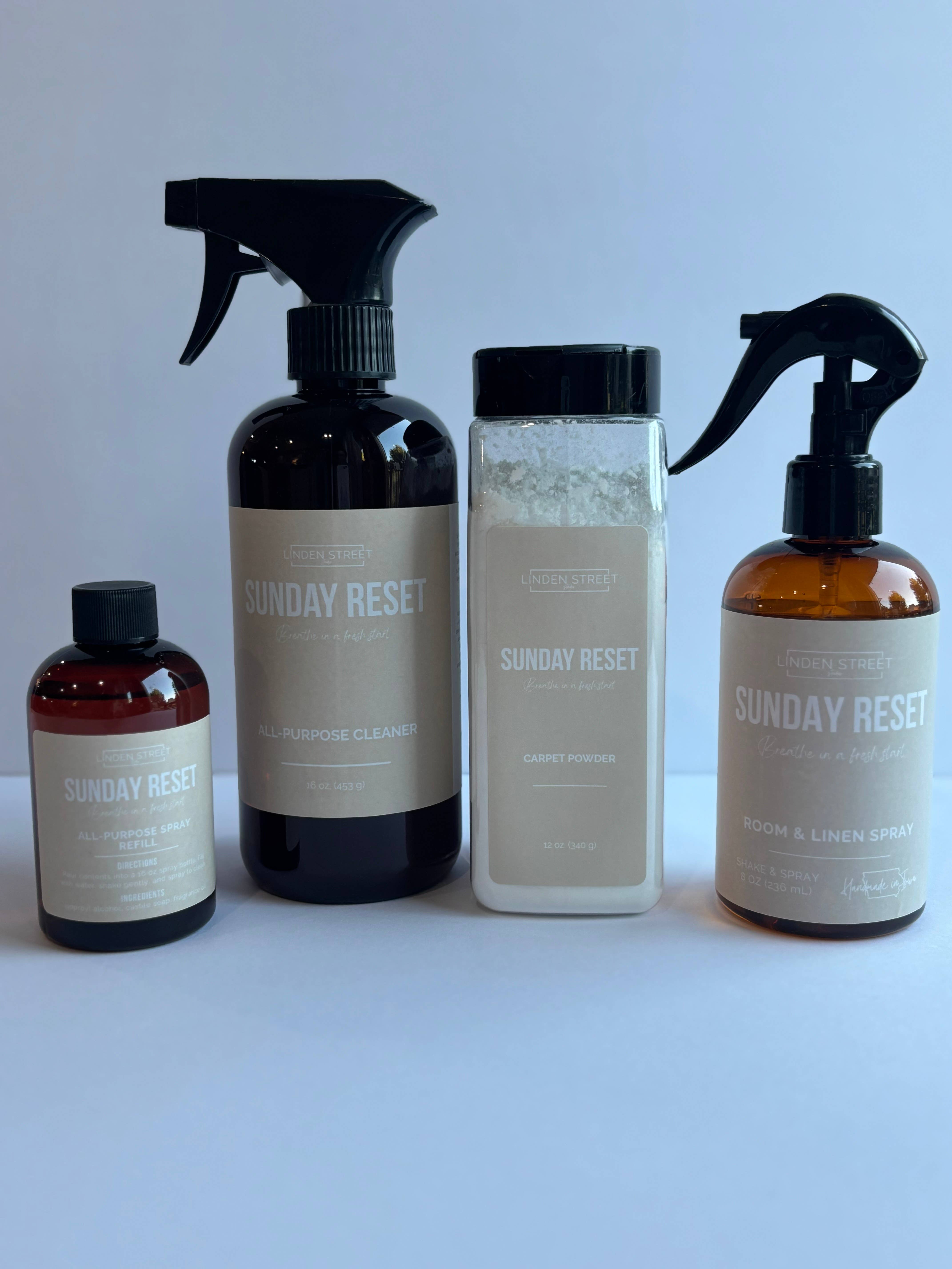 Linden Street Studio - Wholesale Room & Linen Spray - Sunday Reset Carpet Powder - Home & Gifts3
