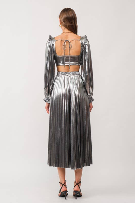 Alessandra Silver Blouse for wholesale on Faire5