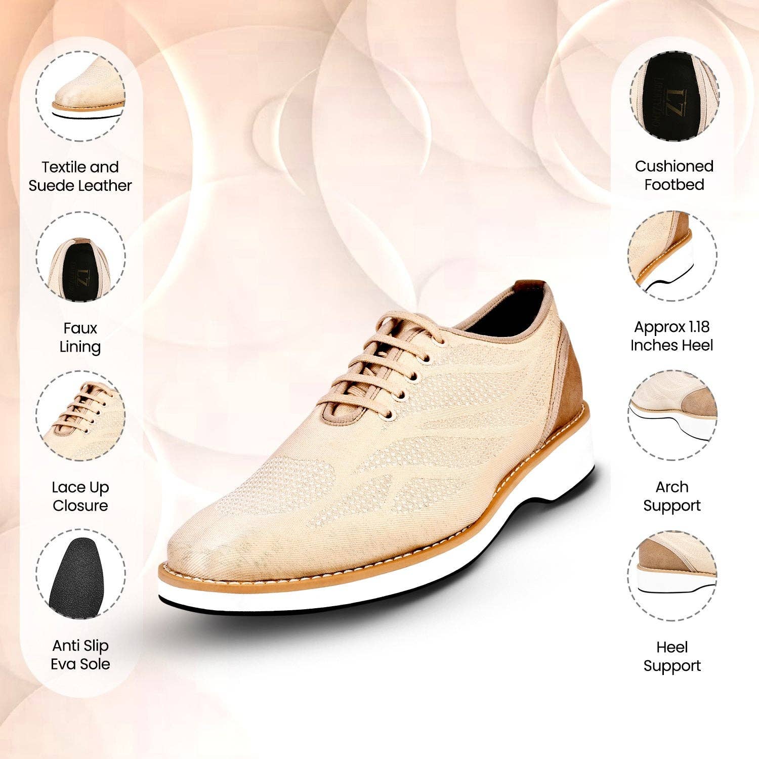 LIBERTYZENO - Wholesale Loafers - Men's - Lava Singh Mens Casual Textile Printed Buckle Shoes37