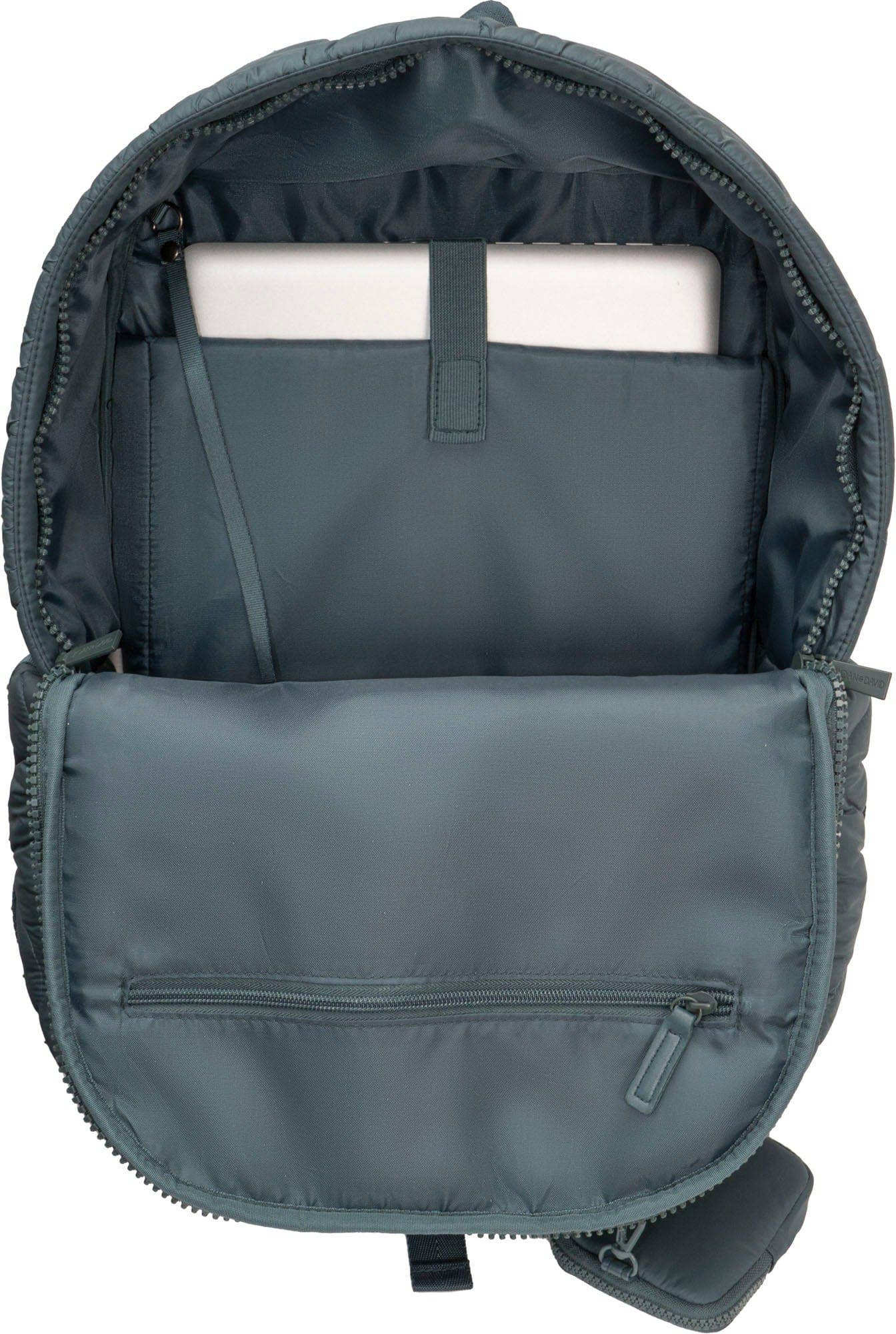 Magid - Wholesale Backpack - Women's - Joan & David Wave Quilted Puffer Nylon 18 Inch Workbook Backpack6