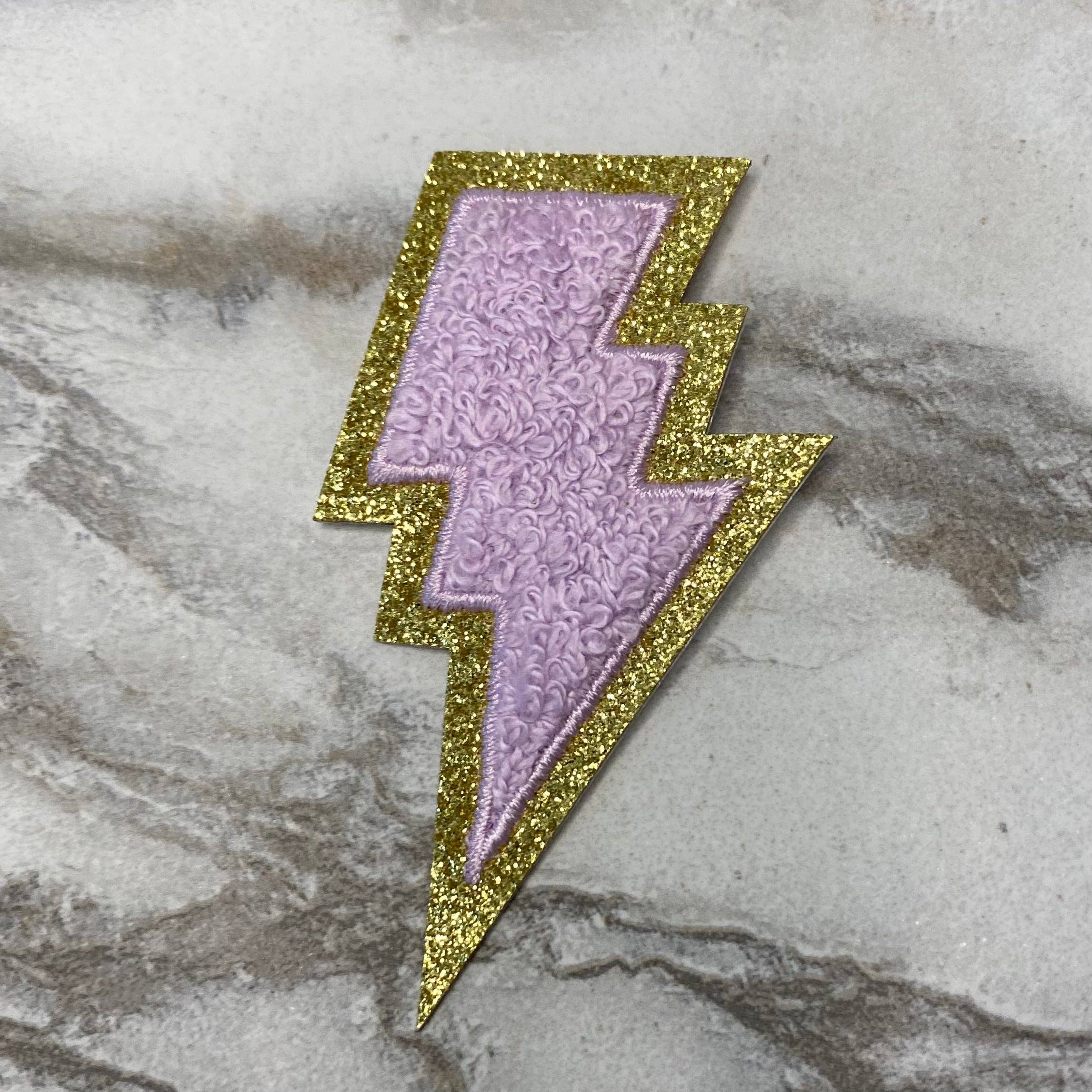 Hive Supply - Wholesale Patch - Chenille Patches - Lightning Bolt1