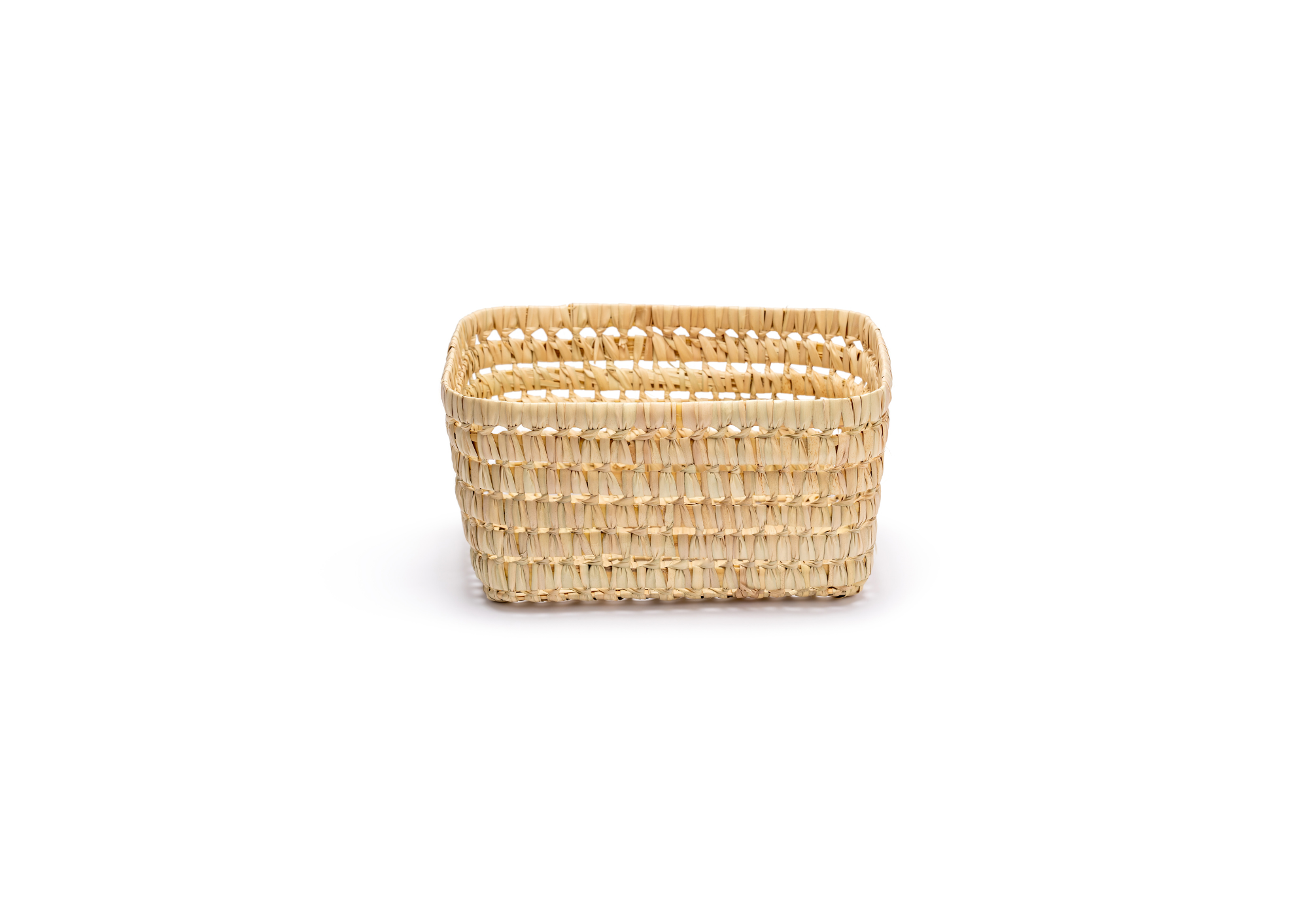 ZocoChic - Wholesale Basket - Moroccan palm storage box, wicker basket, 32cm0
