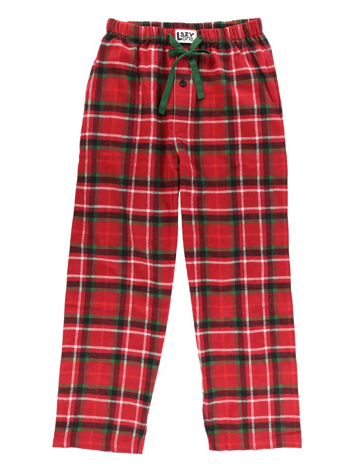 Christmas Plaid Men's PJ Pants for wholesale by Lazy One