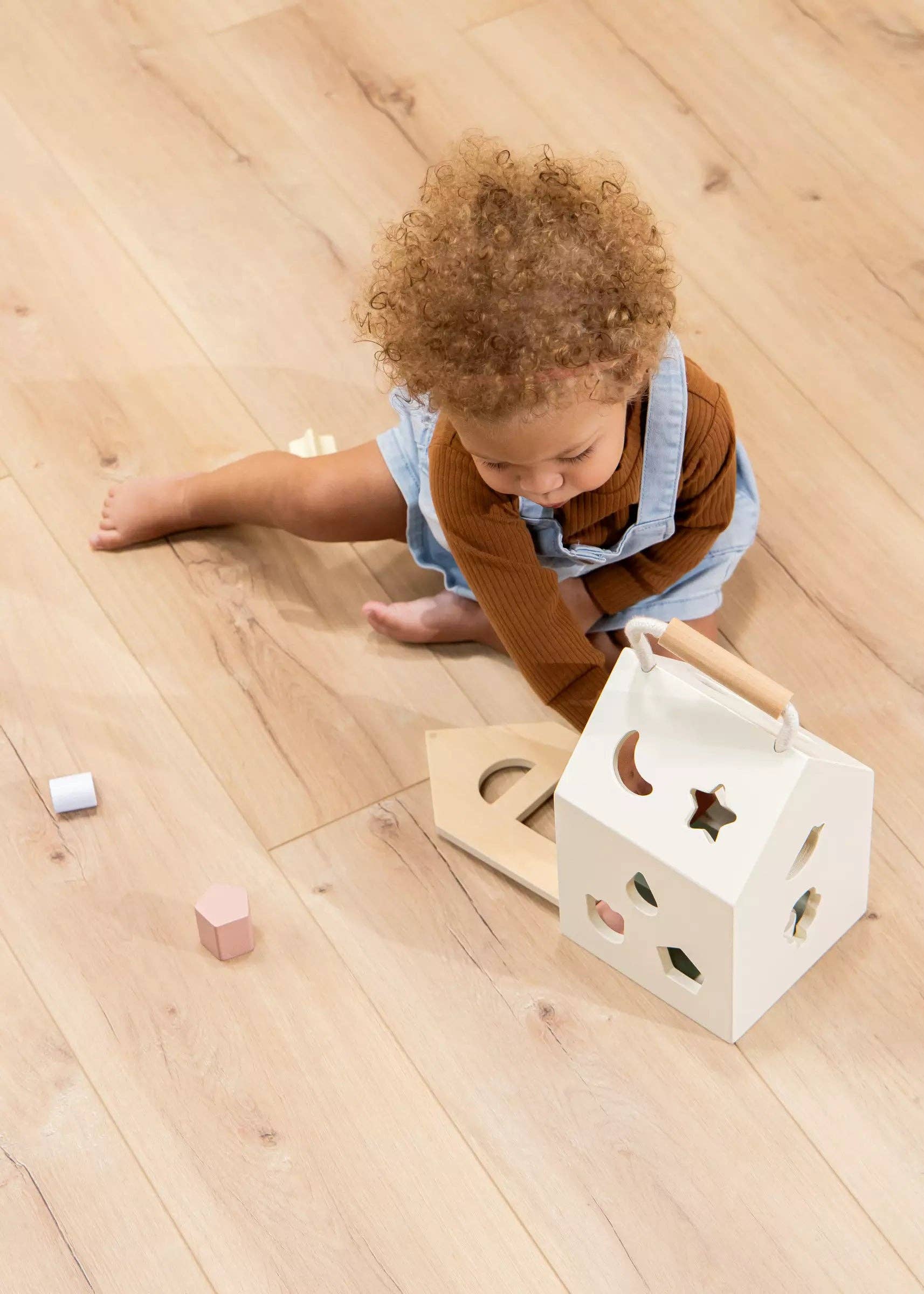 Coco Village - Wholesale Wood Toy - Kids - Wooden Shapes Sorting House7