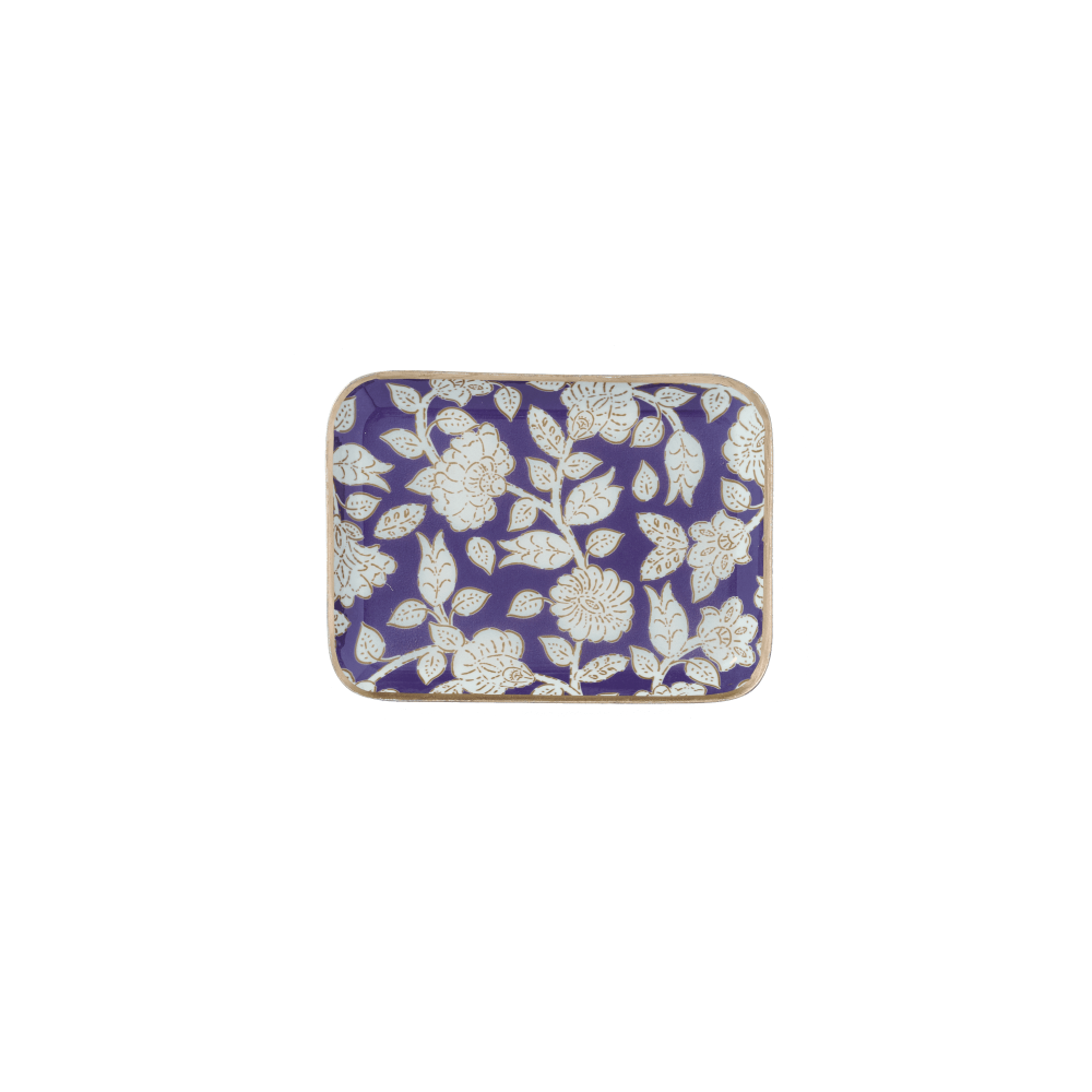 Bonheur du Jour - Vendita all'ingrosso Vassoi decorativi - Vassoio piccolo Jaya Violine3