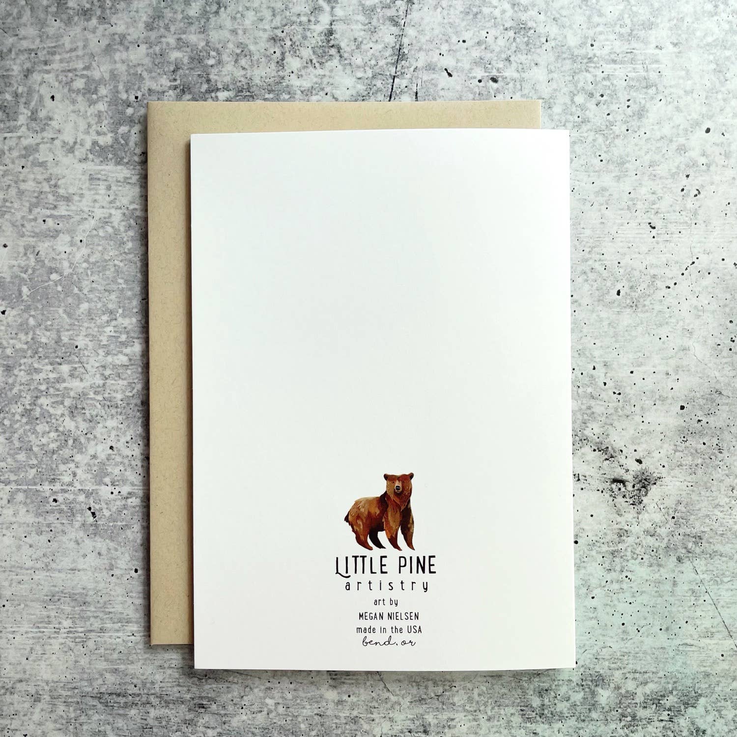 Canyon & Cove Art - Vente Carte de vœux classique - Carte Flora Owl1