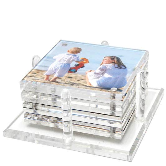 Tara Wilson Designs - Vente Sous-verre - SOUS-VERRES PHOTO - TRANSPARENT0