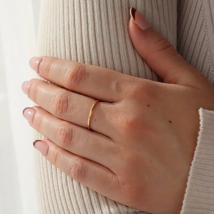 Token Jewelry - Wholesale Band/Stacked Ring - Essential Ring - Ready to Ship1