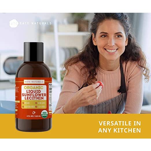 Kate Naturals – Engroshandel Protein-/superfoodpulver – Økologisk solsikkelecithin væske
