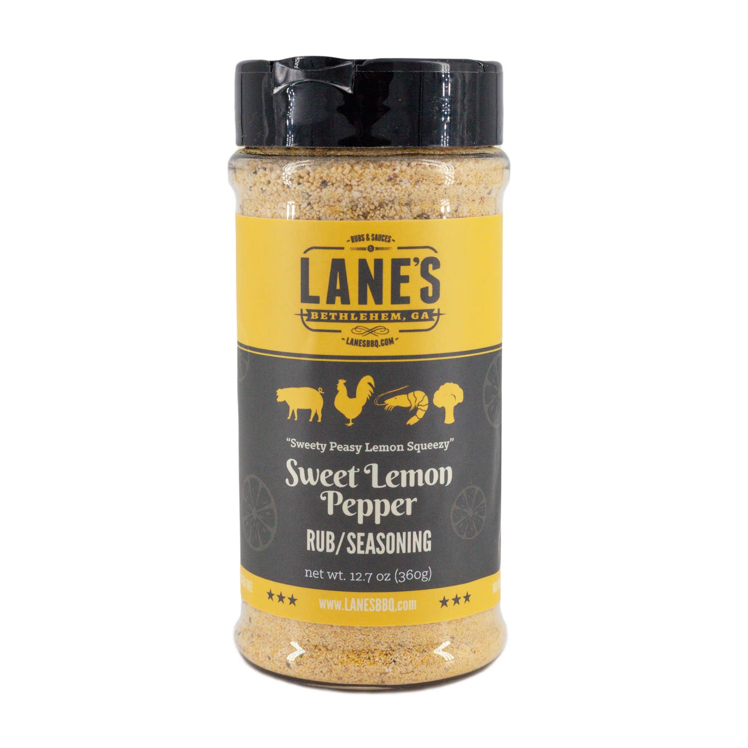 Lane's BBQ - Wholesale Rub - Sweet Lemon Pepper1