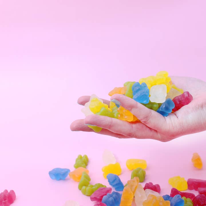 Sweet Lounge - Wholesale Gummy - Vegan Fruity Gummy Bears (Plastic-free) 65g