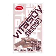 L&F Universal Goods - Wholesale Non-dairy milk - Vitasoy Chocolate Soy Drink 8PK/6TETRA/250mL (Hong Kong)0
