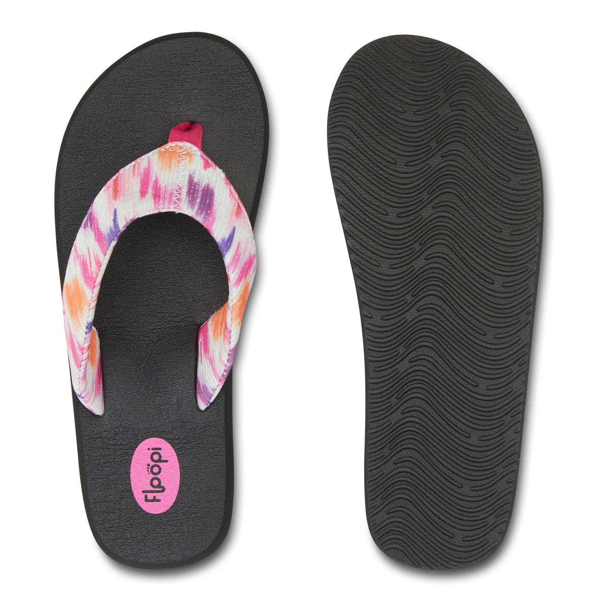 Floopi - Wholesale Flip Flops - Women's - Women's Luna Multicolor Knit Flip Flop4