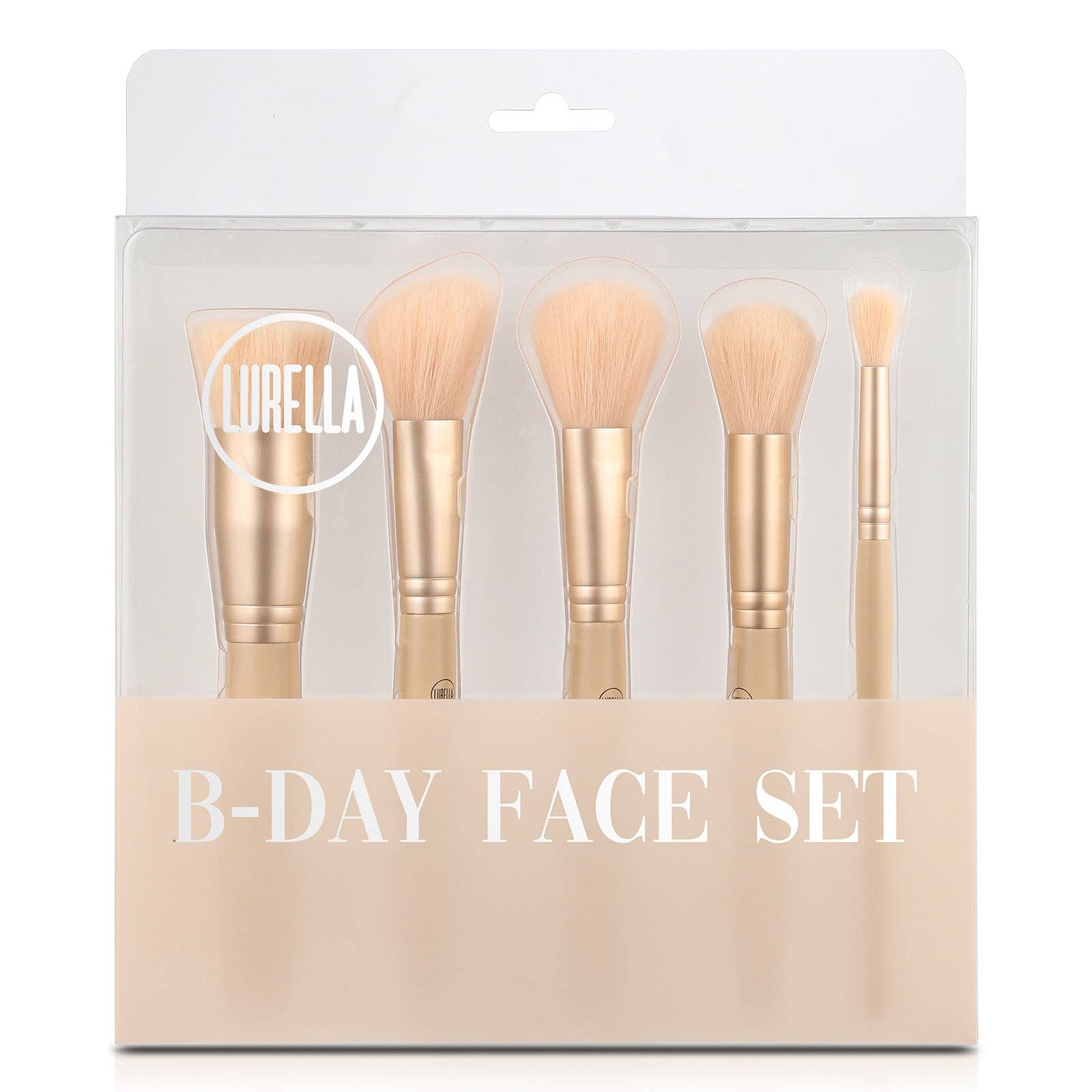 Lurella Cosmetics - Vendita all'ingrosso Set di pennelli da trucco - Set viso B-DAY0