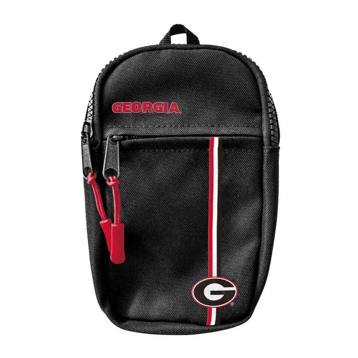 NCAA Georgia Bulldogs Crossbody Tech Bag for wholesale by Prime Brands Group