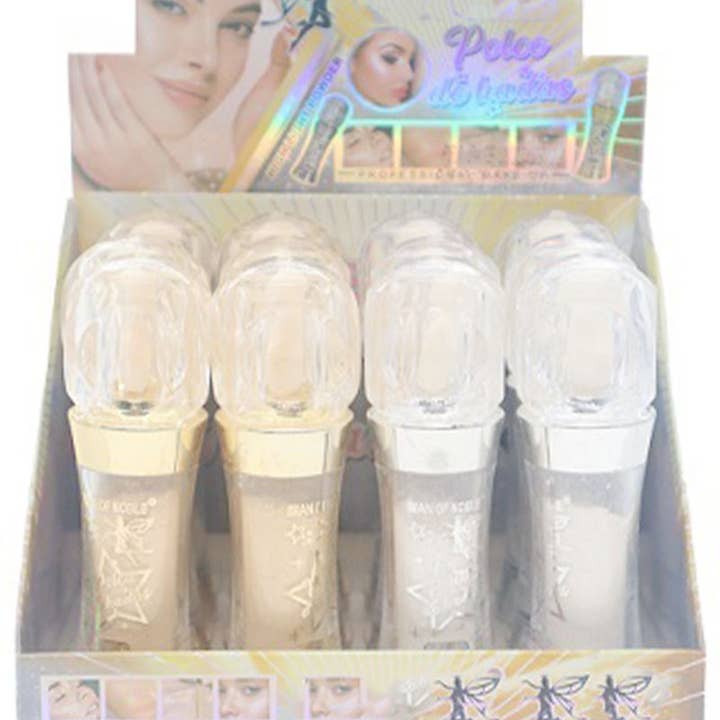 Cap Zone - Wholesale Eyeshadow - Glitter Pat Face and Body Loose Eyeshadow Puff