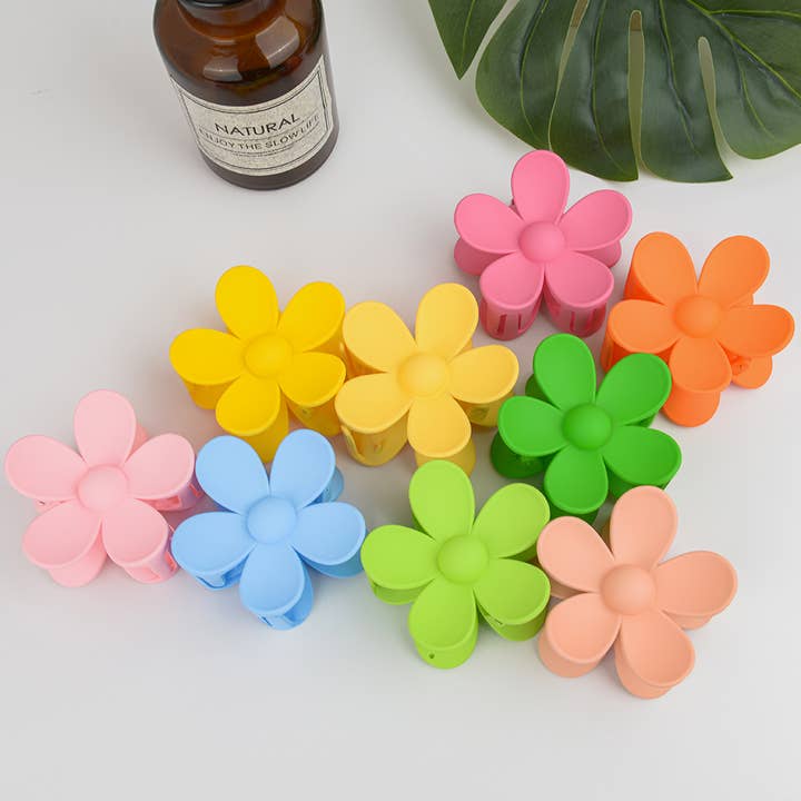 TheDivaSoap - Wholesale Hair clip – Women’s - 2.75'' Cute Large Flower Hair Claw Clips7