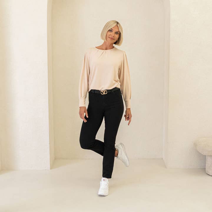 Encircled - Wholesale Blouse - Women's - The Comfy Blouson Top1