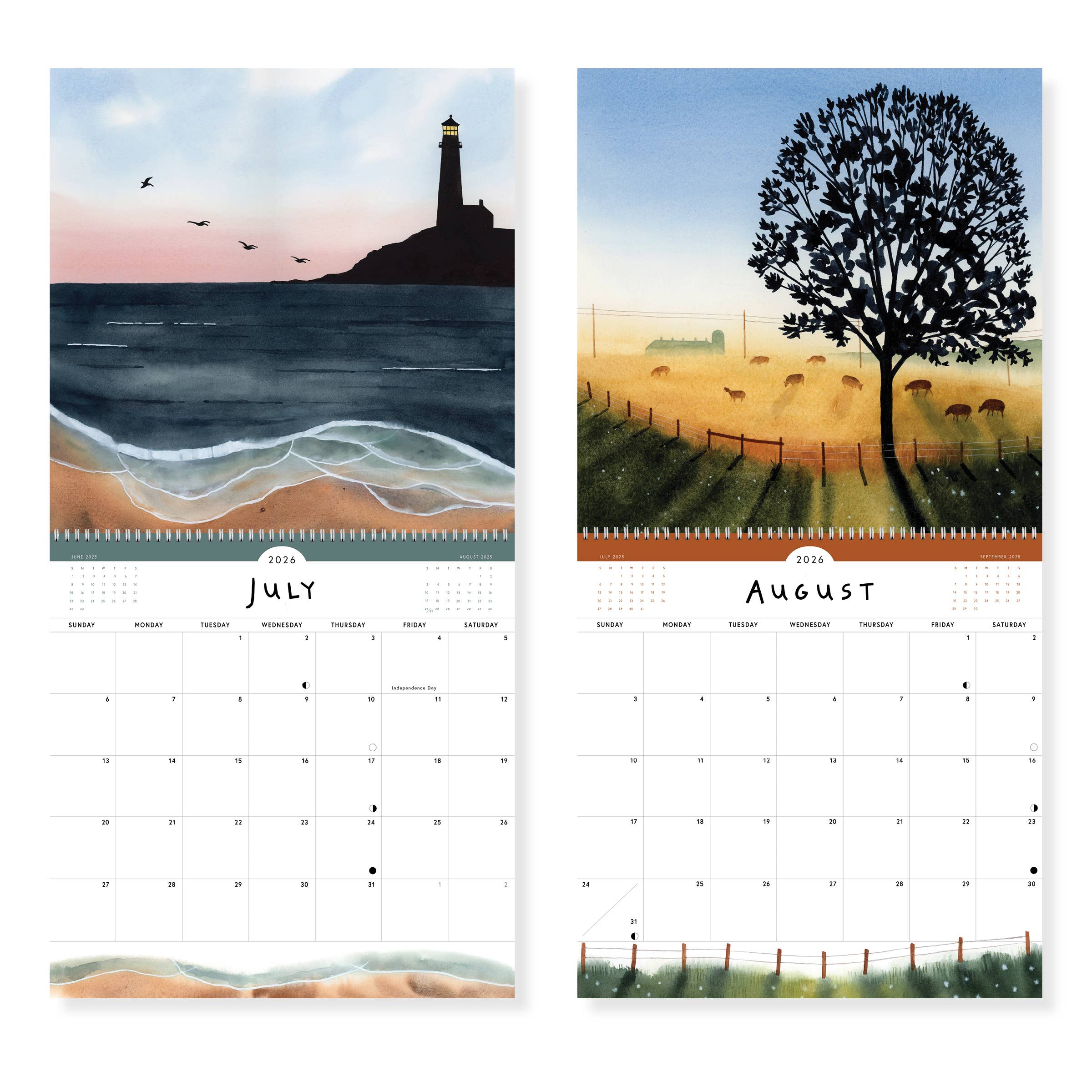 May We Fly - Wholesale Calendar - 2026 Morning + Evening Large Wall Calendar 4