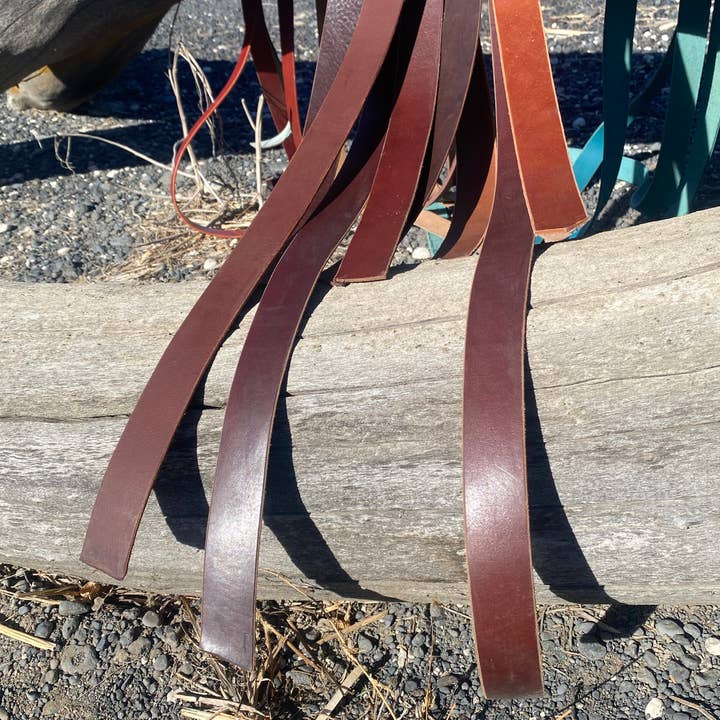 AB Tack Design - Wholesale Belt – Unisex - Belt Blanks with Snaps Reds2