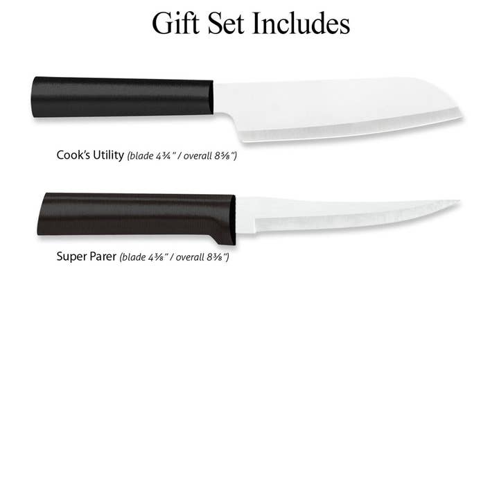 Rada Cutlery - Wholesale Knife Set - Black Cook's Choice Gift Set