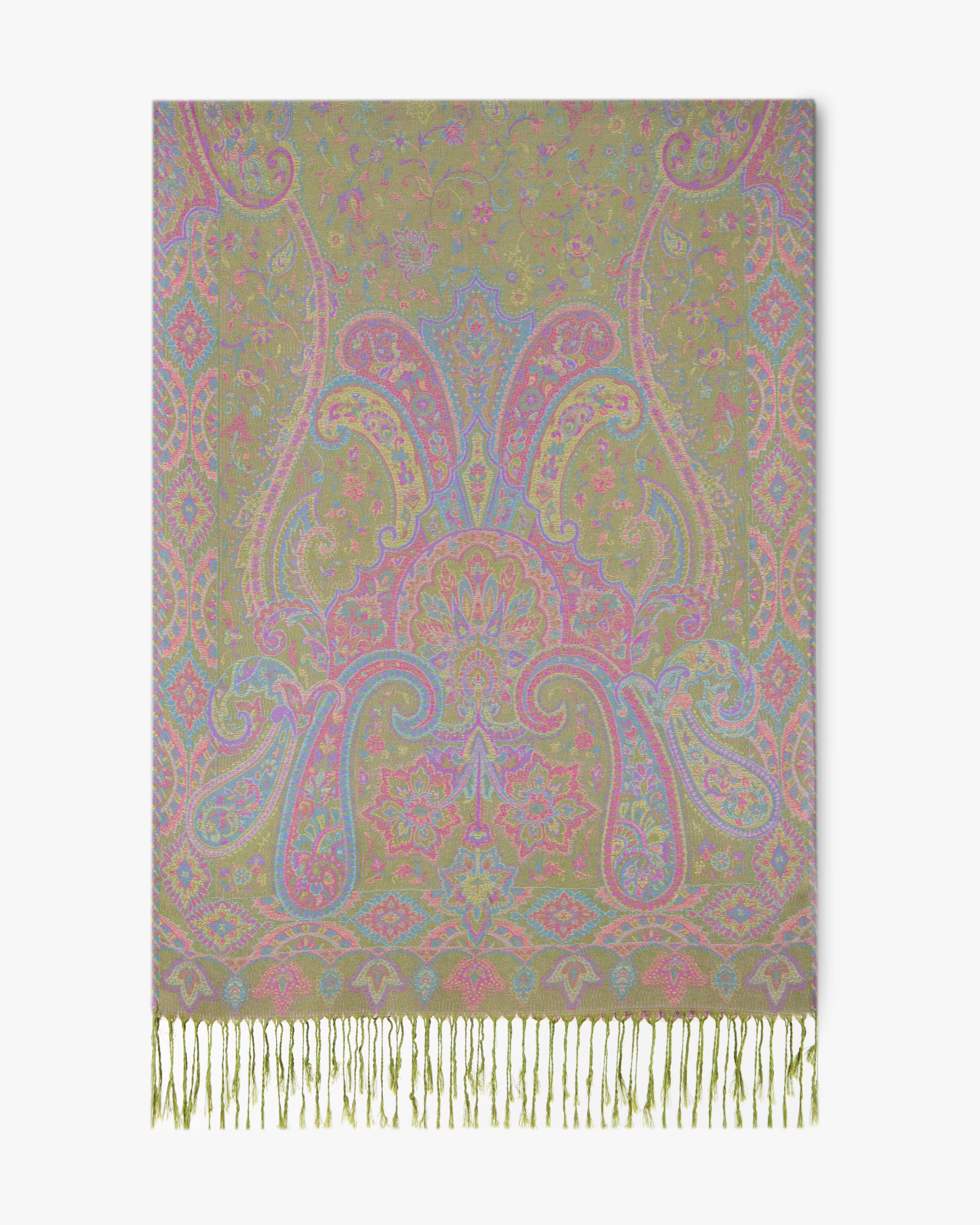 Original USA - Vente Écharpe – femme - Pashmina à motif cachemire victorien6