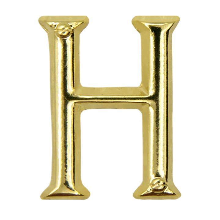 bokstaven h stift guld för wholesale av Godert Amsterdam