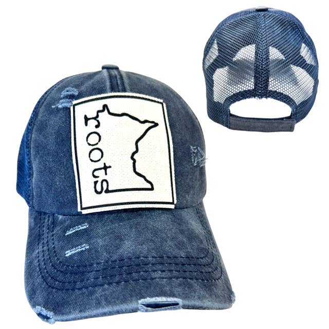 dkhandmade - Wholesale Trucker Hat - Unisex - MINNESOTA ROOTS | UNISEX HAT | DISTRESSED5