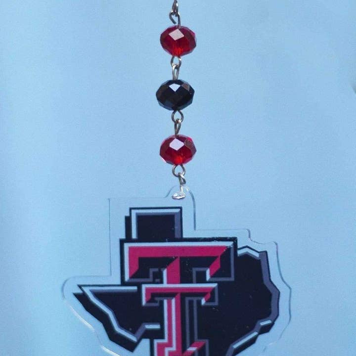 MagTrim - Wholesale Ornament Set - Texas Tech University - Logo Acrylic (set of 3) MAGNETIC ORNAMENT