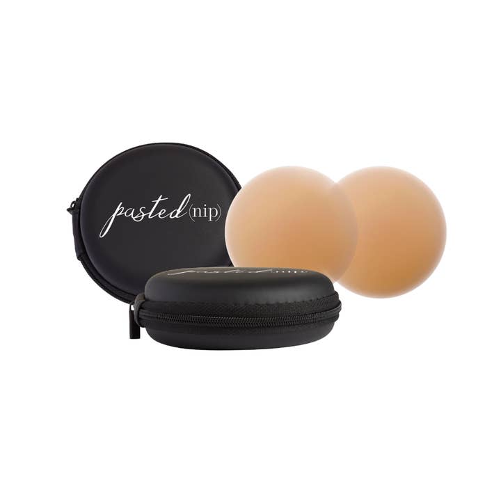 Couvre-tétons réutilisables premium | Cache-tétons + Voyage pour la vente par PastedNip