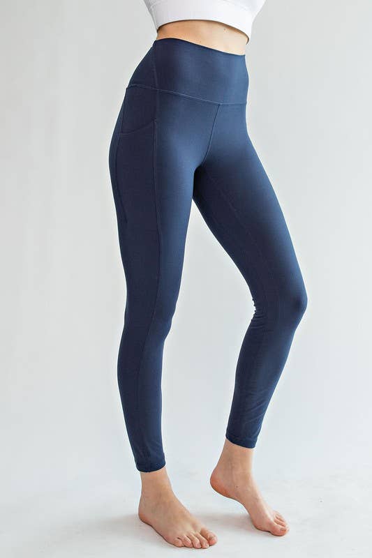 Sunday Morning - Wholesale Athletic/Lounge Leggings - Women's - P326237 HIGH WAIST YOGA PANTS WITH SIDE POCKETS14