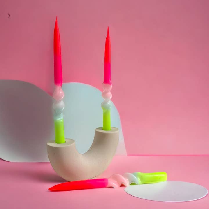 Dip Dye Swirl * Lolly bloemen voor wholesale door Pink Stories