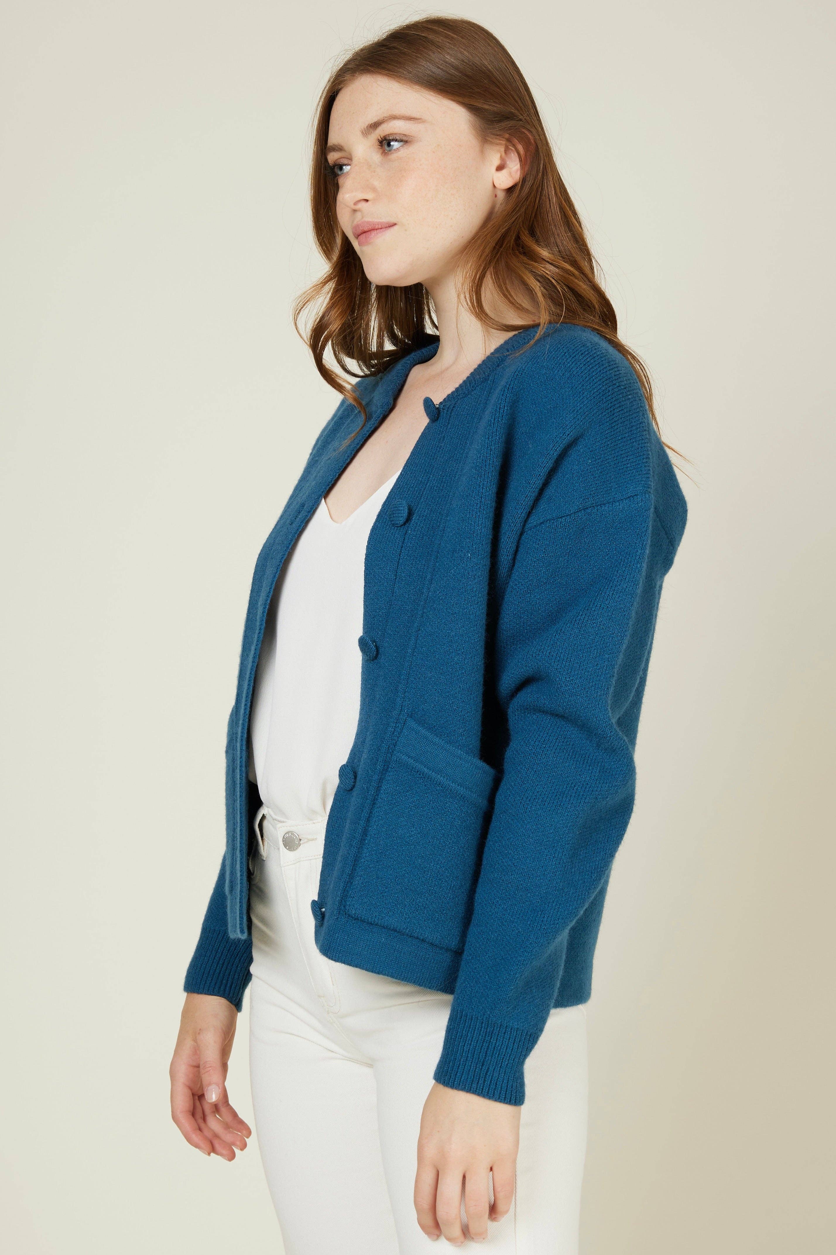 Andy & Lucy - Wholesale Cardigan - Women's - GILIAN - Teddy style vest23