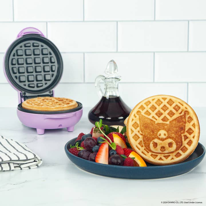 Uncanny Brands - Wholesale Kitchen Appliance - Uncanny Brands Hello Kitty Kuromi Mini Waffle Maker