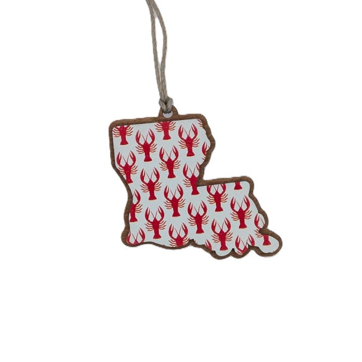 The Little Ornament Shop - Wholesale Ornament - Louisiana Crawfish Ornament5