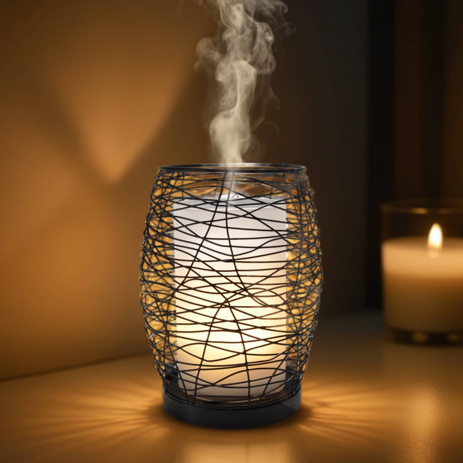 Zen'Arôme - Wholesale Electronic Diffuser - Volupsia Glass and Metal Aroma Diffuser + Remote Control12